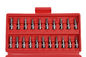 21 قطعة أحمر 13 قطعة طقم أدوات ميكانيكي مع خزانة معدنية