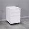 0.6mm White 3 Drawer Lateral File Cabinet with Lock Modern