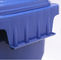 EN 840 صناديق تخزين مستطيلة لإعادة التدوير مع غطاء ، ISO9001 تخزين إعادة التدوير بالخارج